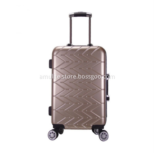 3 pcs PVC travel trolley wholesale luggage